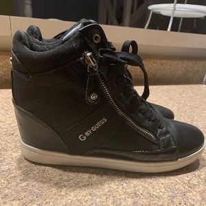 guess matrix glitter sneakers